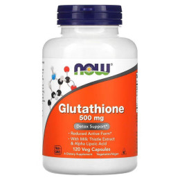 Глутатион Now Foods (Glutathione) 250 мг 60 вегетарианских капсул