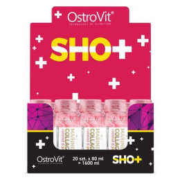 Морський колаген OstroVit (Marine Collagen Shot) 20 шт по 80 мл