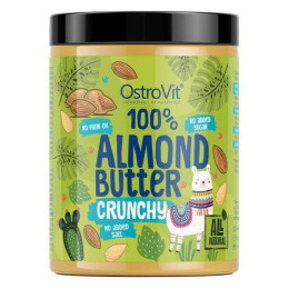 100% Миндальное масло хрустящее OstroVit (100% Almond Butter) 1 кг