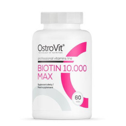 Биотин 10000 OstroVit (Biotin) 60 таблеток