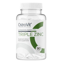 Тройной цинк OstroVit (Triple Zinc) 90 капсул