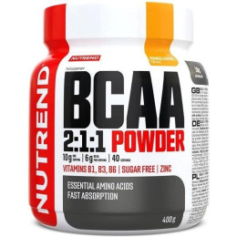 Аминокислоты вкус манго БЦАА Nutrend (BCAA 2:1:1 Powder) 400 г