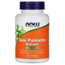 Экстракт Со Пальметто Now Foods (Saw Palmetto Extract) 90 мягких капсул