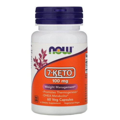 7-Кето Now Foods (7-KETO DHEA) 100 мг 60 капсул