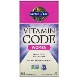 Витамины для женщин Garden of Life (Vitamin Code) 120 капсул