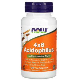 Ацидофилус Now Foods (Acidophilus 4X6) 4 млрд 120 растительных капсул