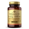 Витамин Д3 Solgar (Vitamin D3) 25 мкг 1000 МЕ 180 таблеток