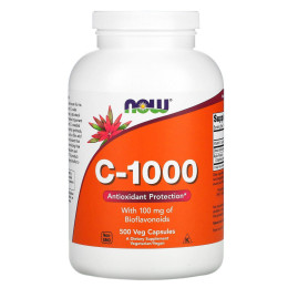 Витамин С Now Foods (Vitamin C-1000) 500 капсул