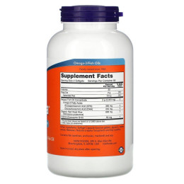 Красная Омега Now Foods (Red Omega Red Yeast Rice + CoQ10) 180 гелевых капсул