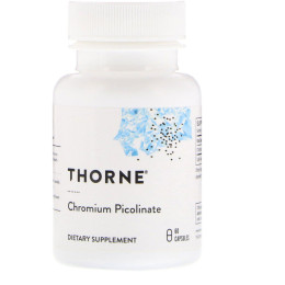 Пиколинат хрома Thorne Research (Chromium Picolinate) 60 капсул