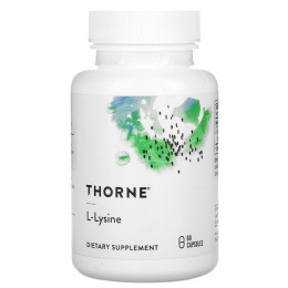 Лизин Thorne Research (L-lysine) 500 мг 60 капсул