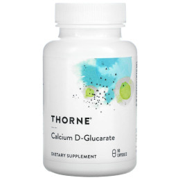 Кальций Д-Глюкарат Thorne Research (Calcium D-Glucarate) 90 капсул