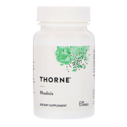 Родиола розовая Thorne Research (Rhodiola) 60 капсул