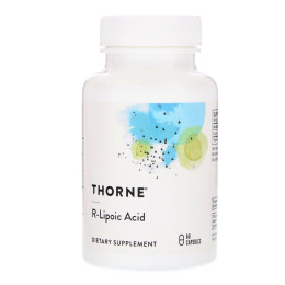 Р-ліпоєва кислота Thorne Research (R-Lipoic Acid) 100 мг 60 капсул