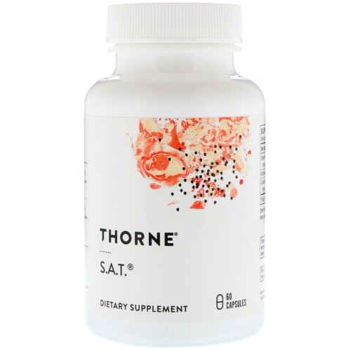 Вітаміни для підтримки печінки Thorne Research (S.A.T.) 60 капсул