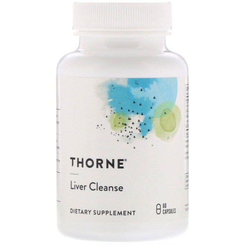 Витамины для очистки печени Thorne Research (Liver Cleanse) 60 капсул
