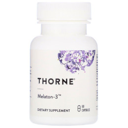 Мелатонин Thorne Research (Melatonin-3) 3 мг 60 капсул