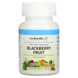 Ежевика Eclectic Institute (Blackberry Fruit) 480 мг 90 капсул