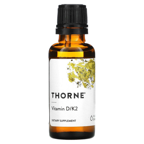 Витамин Д/К2 Thorne Research Vitamin D/K2 30 мл