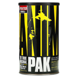 Полный комплексный тренировочный набор в пакетиках Universal Nutrition (Animal Pak The Ultimate Training Pack) 44 пакетика