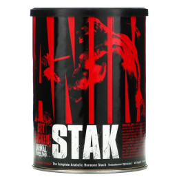 Animal Stak, оптимізатори тестостерону, Universal Nutrition, 21 пакетик