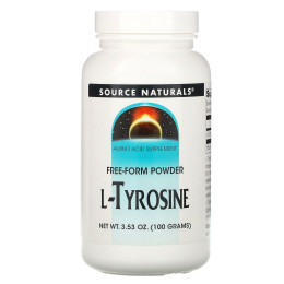 Тирозин свободная форма Source Naturals (L-Tyrosine) 660 мг 100 гм