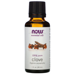 Эфирное масло гвоздики Now Foods (Essential Oils Clove Oil Balancing Aromatherapy Scent) 30 мл