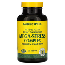 Мега-Стресс комплекс Nature's Plus (Mega-Stress) 90 таблеток