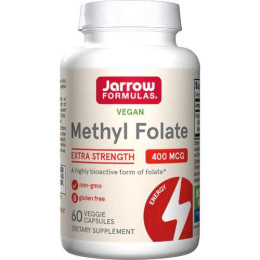 Метилфолат Jarrow Formulas (Methyl Folate) 400 мкг 60 вегетарианских капсул