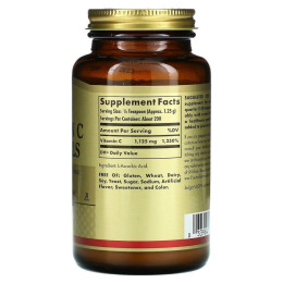 Вітамін C кристали Solgar (Pure 100% Vitamin C Crystals) 250 г