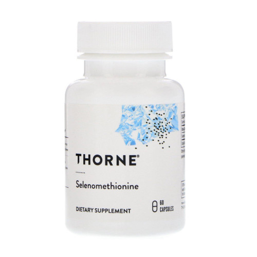 Селен селенметионин Thorne Research (Selenomethionine) 60 капсул