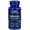Мелатонин, Melatonin 6 Hour Timed Release, Life Extension, 300 мкг, 100 растительных таблеток