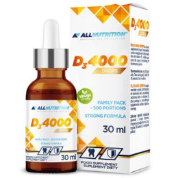 D3 4000drops - 30ml Allnutrition