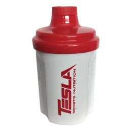 Shaker White-Red - 300ml Tesla