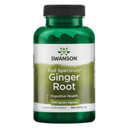 Ginger Root 540mg - 100 caps Swanson