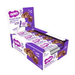 Protein Break - 16x21.5g Milk Chocolate Novo Nutrition