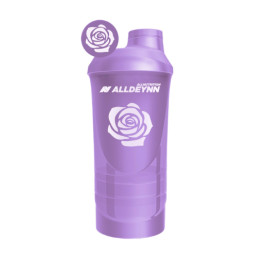 Shaker 2 in 1 Purple Rose Allnutrition