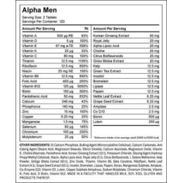 Alpha Men - 240tabs Myprotein