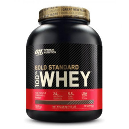 Gold Standard 100% Whey - 2250g Unflavoured Optimum Nutrition