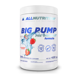 Big Pump Pre Workaut Formula - 420g Strawberry Allnutrition