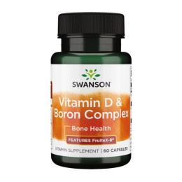 Vitamin D Boron Complex - 60caps Swanson