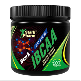 Комплекс амінокислот, Stark IBCAA 2-1-1/Vit B6 - 500g Unflavoured Stark Pharm