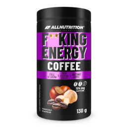 Fitking Delicious Energy Coffee - 130g Hazelnut Allnutrition