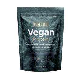 Vegan Protein - 500g Chocolate Hazelnut Pure Gold