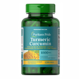 Turmeric Curcumin 1000 Mg With Bioperine 5mg - 120 Capsules Puritans Pride