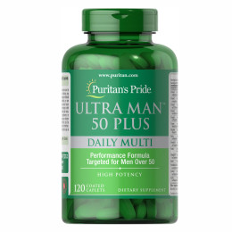 Ultra Man™ 50 Plus Daily Multi - 120caps Puritans Pride