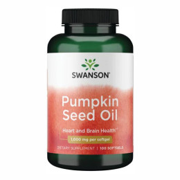 Олія з насіння гарбуза, Pumpkin Seed Oil 1,000 mg - 100softgels Swanson