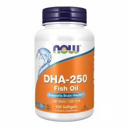 DHA-250mg - 120 sgels Now Foods