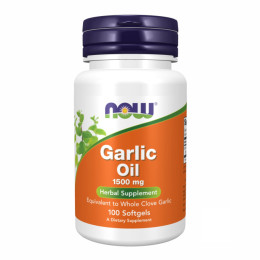 Garlic Oil 1500mg - 100 sgels Now Foods