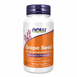 Grape Seed 100 mg - 100 caps Now Foods